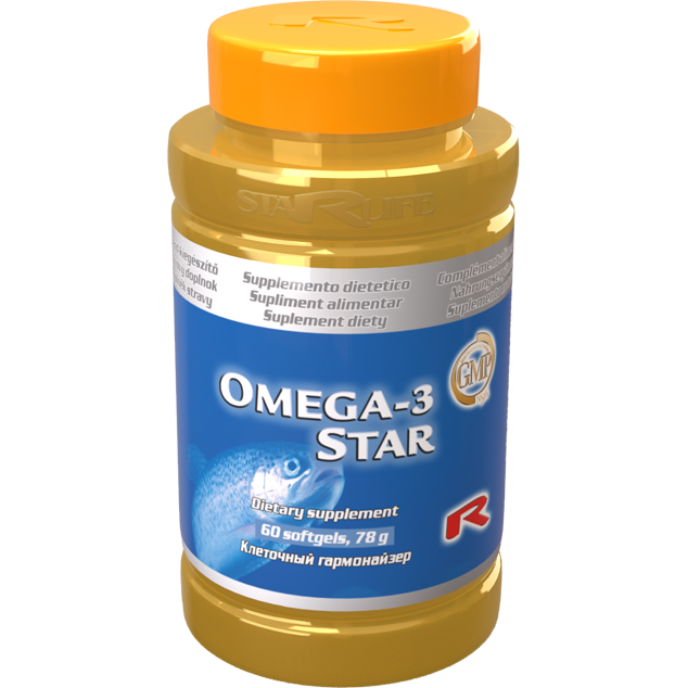 OMEGA-3 STAR, 60 sfg